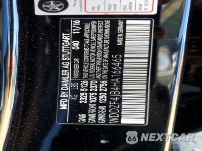 Zdjęcie 13 z 13 samochodu: 2017 MERCEDES-BENZ E 300 VIN:WDDZF4JB4HA166465 - miniatura