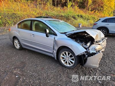 Czwarte zdjęcie samochodu z boku: 2013 SUBARU IMPREZA PREMIUM VIN:JF1GJAC68DH027428 - miniatura