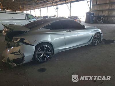 Trzecie zdjęcie samochodu z tyłu: 2017 INFINITI Q60 3.0T PREMIUM VIN:JN1EV7EL2HM550195 - miniatura