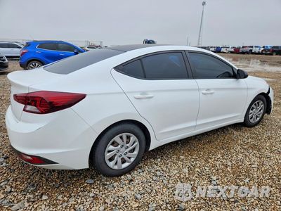 Trzecie zdjęcie samochodu z tyłu: 2019 HYUNDAI ELANTRA SE VIN:5NPD74LF3KH435038 - miniatura