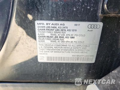 Zdjęcie 14 z 14 samochodu: 2018 AUDI Q5 PREMIUM PLUS VIN:WA1BNAFY1J2021808 - miniatura
