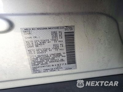 Zdjęcie 12 z 12 samochodu: 2019 NISSAN ROGUE SL VIN:5N1AT2MT5KC819773 - miniatura