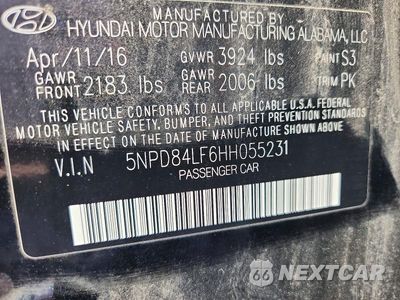 Zdjęcie 14 z 14 samochodu: 2017 HYUNDAI ELANTRA SE VIN:5NPD84LF6HH055231 - miniatura