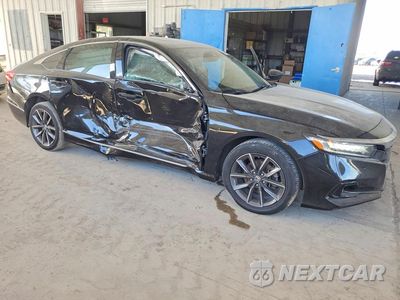 Czwarte zdjęcie samochodu z boku: 2021 HONDA ACCORD EXL VIN:1HGCV1F5XMA008390 - miniatura