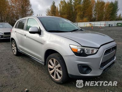 Czwarte zdjęcie samochodu z boku: 2015 MITSUBISHI OUTLANDER SPORT ES VIN:4A4AR3AU1FE024941 - miniatura