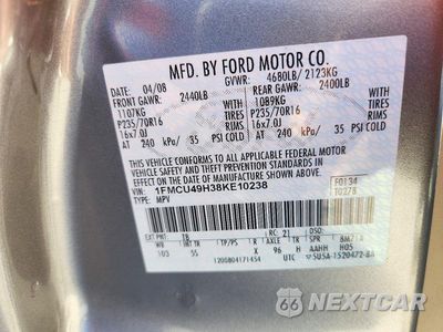 Zdjęcie 12 z 12 samochodu: 2008 FORD ESCAPE HEV VIN:1FMCU49H38KE10238 - miniatura
