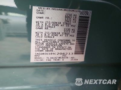 Zdjęcie 13 z 13 samochodu: 2026 NISSAN PATHFINDER SL VIN:5N1DR3CS9TC206213 - miniatura