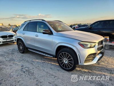 Czwarte zdjęcie samochodu z boku: 2021 MERCEDES-BENZ GLE 580 4MATIC VIN:4JGFB8GB3MA487247 - miniatura