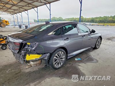 Trzecie zdjęcie samochodu z tyłu: 2018 HONDA ACCORD HYBRID EXL VIN:1HGCV3F56JA003078 - miniatura