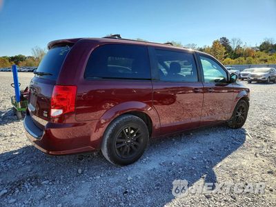Trzecie zdjęcie samochodu z tyłu: 2019 DODGE GRAND CARAVAN GT VIN:2C4RDGEG5KR742509 - miniatura