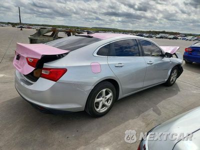 Trzecie zdjęcie samochodu z tyłu: 2018 CHEVROLET MALIBU LS VIN:1G1ZB5ST9JF219245 - miniatura