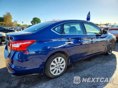 Trzecie zdjęcie samochodu z tyłu: 2017 NISSAN SENTRA S VIN:3N1AB7AP5HY246548 - miniatura