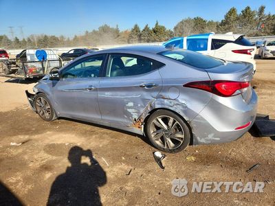 Drugie zdjęcie samochodu z przodu: 2015 HYUNDAI ELANTRA LIMITED VIN:5NPDH4AE3FH604861 - miniatura