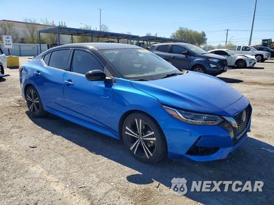 Czwarte zdjęcie samochodu z boku: 2021 NISSAN SENTRA SR VIN:3N1AB8DV6MY318285 - miniatura