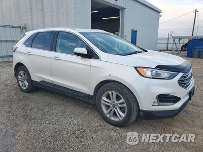 Czwarte zdjęcie samochodu z boku: 2019 FORD EDGE SEL VIN:2FMPK4J91KBB18231 - miniatura
