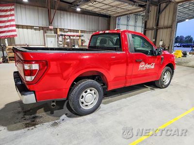 Trzecie zdjęcie samochodu z tyłu: 2021 FORD F-150 VIN:1FTMF1CB9MKE25617 - miniatura