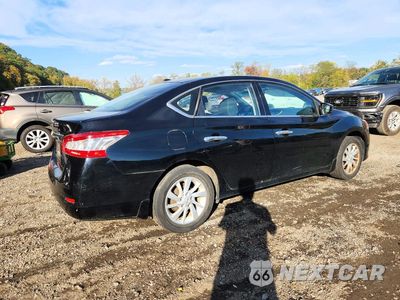 Trzecie zdjęcie samochodu z tyłu: 2015 NISSAN SENTRA SV VIN:3N1AB7AP4FY314819 - miniatura