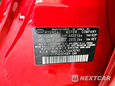 Zdjęcie 13 z 13 samochodu: 2025 HYUNDAI SONATA SEL VIN:KMHL64JA7SA470741 - miniatura
