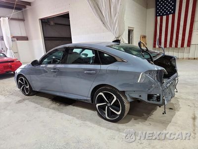 Drugie zdjęcie samochodu z przodu: 2022 HONDA ACCORD SPORT VIN:1HGCV2F30NA013457 - miniatura