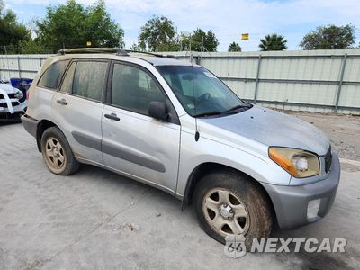 Czwarte zdjęcie samochodu z boku: 2003 TOYOTA RAV4 BASE VIN:JTEGH20VX30119351 - miniatura