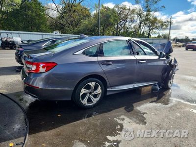 Trzecie zdjęcie samochodu z tyłu: 2018 HONDA ACCORD EX VIN:1HGCV1F46JA175333 - miniatura