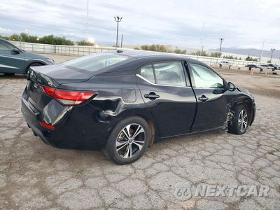 Trzecie zdjęcie samochodu z tyłu: 2021 NISSAN SENTRA SV VIN:3N1AB8CV7MY223252 - miniatura