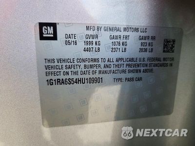 Zdjęcie 12 z 12 samochodu: 2017 CHEVROLET VOLT LT VIN:1G1RA6S54HU109901 - miniatura