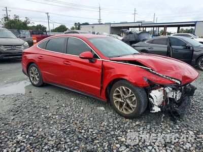 Czwarte zdjęcie samochodu z boku: 2021 HYUNDAI SONATA SEL VIN:KMHL64JAXMA146153 - miniatura
