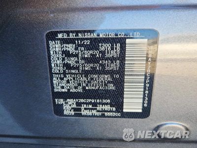 Zdjęcie 13 z 13 samochodu: 2023 NISSAN ARMADA SL VIN:JN8AY2BC2P9181306 - miniatura