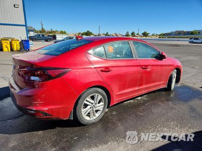 Trzecie zdjęcie samochodu z tyłu: 2020 HYUNDAI ELANTRA VALUE EDITION VIN:KMHD84LF3LU070747 - miniatura