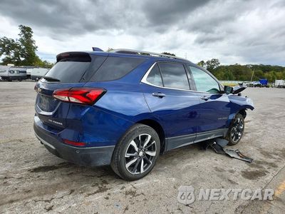 Trzecie zdjęcie samochodu z tyłu: 2023 CHEVROLET EQUINOX PREMIER VIN:3GNAXXEG8PL170643 - miniatura