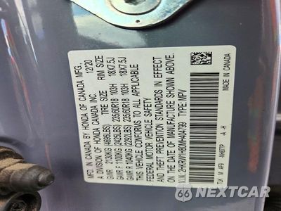 Zdjęcie 12 z 12 samochodu: 2021 HONDA CR-V EXL VIN:2HKRW1H80MH404799 - miniatura