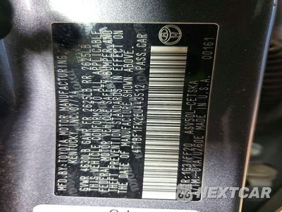 Zdjęcie 13 z 13 samochodu: 2014 TOYOTA CAMRY SE SPORT VIN:4T1BF1FK2EU443512 - miniatura