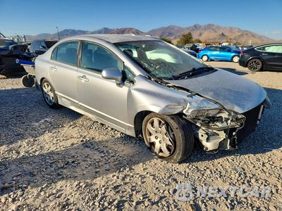Czwarte zdjęcie samochodu z boku: 2010 HONDA CIVIC LX VIN:2HGFA1F59AH316463 - miniatura
