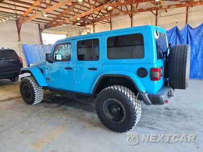 Drugie zdjęcie samochodu z przodu: 2021 JEEP WRANGLER UNLIMITED RUBICON VIN:1C4HJXFN0MW603013 - miniatura