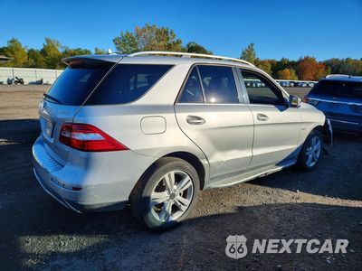 Trzecie zdjęcie samochodu z tyłu: 2012 MERCEDES-BENZ ML 350 4MATIC VIN:4JGDA5HB7CA018152 - miniatura