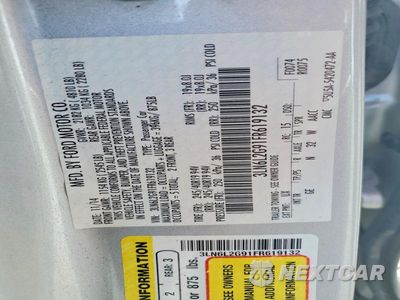Zdjęcie 12 z 12 samochodu: 2015 LINCOLN MKZ VIN:3LN6L2G91FR619132 - miniatura