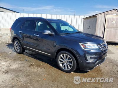 Czwarte zdjęcie samochodu z boku: 2017 FORD EXPLORER LIMITED VIN:1FM5K8FH0HGD83223 - miniatura