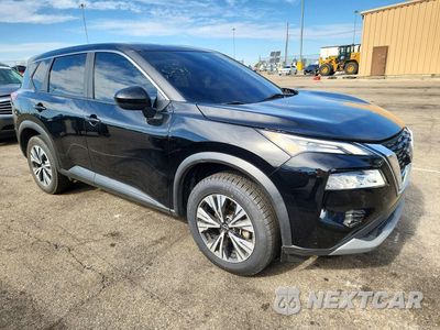 Czwarte zdjęcie samochodu z boku: 2023 NISSAN ROGUE SV VIN:5N1BT3BA1PC832510 - miniatura