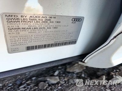 Zdjęcie 13 z 13 samochodu: 2017 AUDI Q5 VIN:WA1D7AFP5HA003726 - miniatura