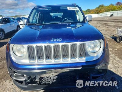 Piąte zdjęcie samochodu w środku: 2016 JEEP RENEGADE LIMITED VIN:ZACCJBDT9GPC67569 - miniatura