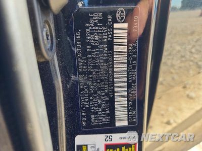 Zdjęcie 12 z 12 samochodu: 2021 TOYOTA CAMRY SE VIN:4T1G11AK5MU593012 - miniatura