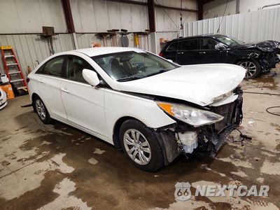 Czwarte zdjęcie samochodu z boku: 2012 HYUNDAI SONATA GLS VIN:5NPEB4AC2CH430507 - miniatura