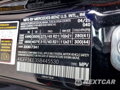 Zdjęcie 13 z 13 samochodu: 2025 MERCEDES-BENZ GLS 450 4MATIC VIN:4JGFF5KE3SB445530 - miniatura