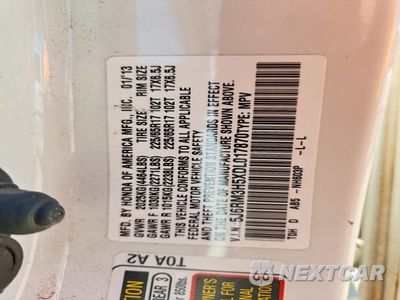 Zdjęcie 13 z 13 samochodu: 2013 HONDA CR-V EX VIN:5J6RM3H5XDL017870 - miniatura