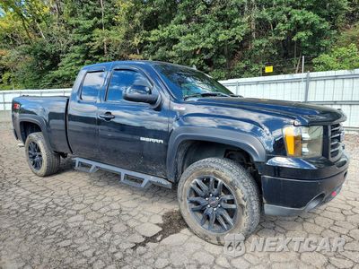Czwarte zdjęcie samochodu z boku: 2012 GMC SIERRA K1500 SLT VIN:1GTR2WE78CZ201820 - miniatura