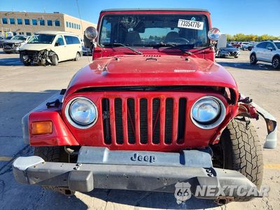 Piąte zdjęcie samochodu w środku: 1999 JEEP WRANGLER / TJ SPORT VIN:1J4FY19S7XP473158 - miniatura
