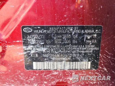 Zdjęcie 12 z 12 samochodu: 2016 HYUNDAI ELANTRA SE VIN:5NPDH4AE4GH721849 - miniatura
