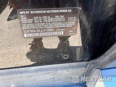 Zdjęcie 13 z 13 samochodu: 2018 BMW X3 XDRIVE30I VIN:5UXTR9C56JLA13805 - miniatura