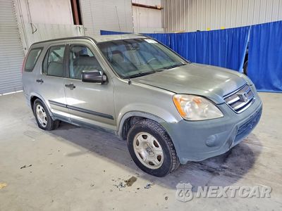 Czwarte zdjęcie samochodu z boku: 2005 HONDA CR-V LX VIN:JHLRD78585C049153 - miniatura